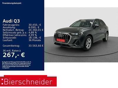 Grau Gebraucht 2022 Audi Q3 S-Line SUV | 30.450 € (Guter Preis)
