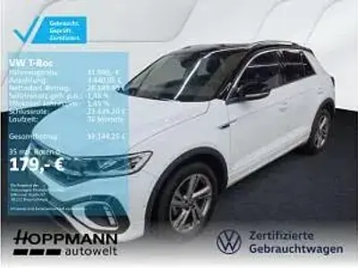Brugt VW T-Roc R-line 150 HK (110 kW) 2025 Hvid SUV