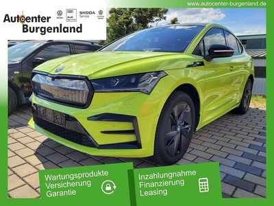 Gebraucht Skoda Enyaq iV RS 250 kW (340 PS) 2024 Mamba grün SUV
