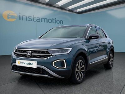 Second-hand VW T-Roc 150 CP (110 kW) 2022 Albastru SUV