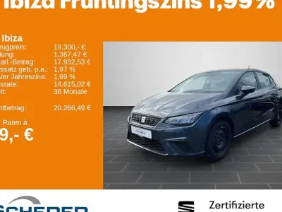 Brugt Seat Ibiza Style 116 HK (85 kW) 2024 Grå Hatchback