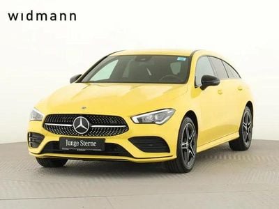 Usata Mercedes CLA250e Shooting Brake AMG 218 CV (160 kW) 2021 Giallo Station wagon