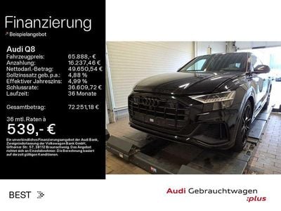 Usata Audi Q8 Competition 381 CV (280 kW) 2023 Nero SUV