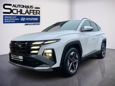 Gebraucht Hyundai Tucson Trend 215 PS (158 kW) 2024 Serenity white / mic SUV