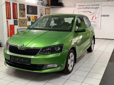 Gebraucht Skoda Fabia Ambition 110 PS (80 kW) 2018 Grün Limousine