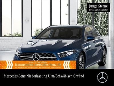 Blau Gebraucht 2024 Mercedes A250 Premium Limousine | 35.490 € (Fairer Preis)