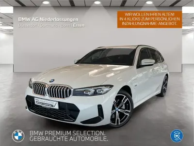 Gebraucht BMW 320e M Sport 204 PS (150 kW) 2023 Weiß Kombi