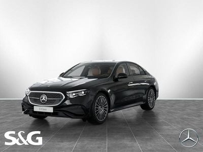 Gebraucht Mercedes E220 AMG 197 PS (144 kW) 2026 Metalliclack obsidianschwarz met Limousine