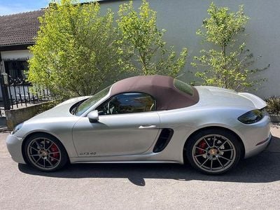 Used Porsche Boxster GTS 400 HP (294 kW) 2023 Silver Cabriolet