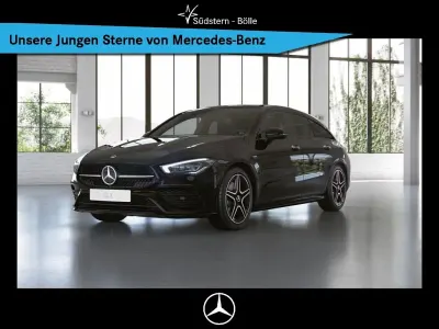Gebraucht Mercedes CLA250 160 PS (117 kW) 2021 Unilack nachtschwarz Coupé