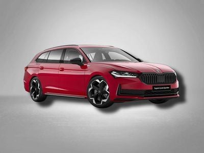 Neu Skoda Superb SportLine 193 PS (141 kW) 2025 Onyxschwarz metallic Kombi