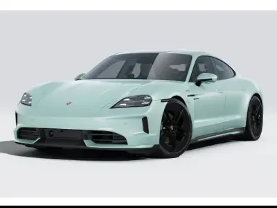 Neu Porsche Taycan Black Edition 319 kW (435 PS) 2026 Shadegreenmetallic Limousine