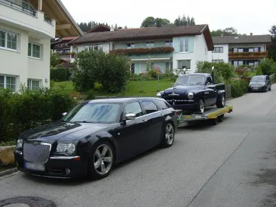 Gebraucht Chrysler 300C Touring 218 PS (160 kW) 2007 Schwarz Kombi
