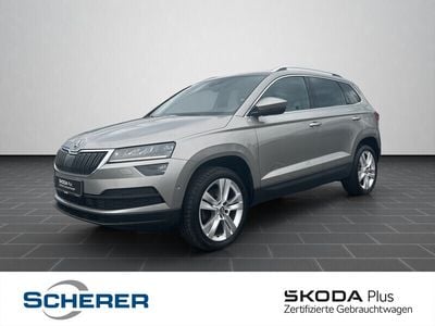 Cappuccinobeige metallic (metallic) Gebraucht 2018 Skoda Karoq Style SUV | 21.980 € (Fairer Preis)