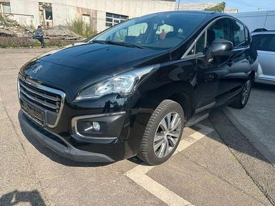 Gebraucht Peugeot 3008 Active 120 PS (88 kW) 2016 Schwarz perla nera/metal Van / Kleinbus