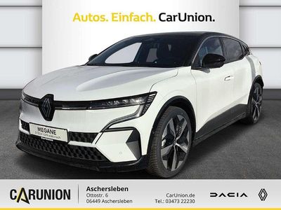Gebraucht Renault Megane E-Tech Techno 160 kW (218 PS) 2024 Arktisweiß, black pearlschwa Limousine