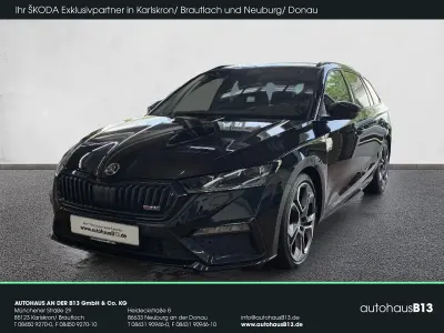 Gebraucht Skoda Octavia RS 200 PS (147 kW) 2022 Blackmagic perleffekt Kombi