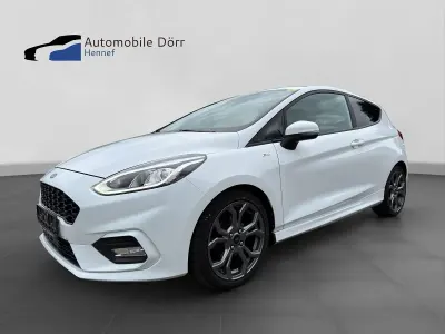 Gebraucht Ford Fiesta ST-Line 101 PS (74 kW) 2018 Weiß Kleinwagen