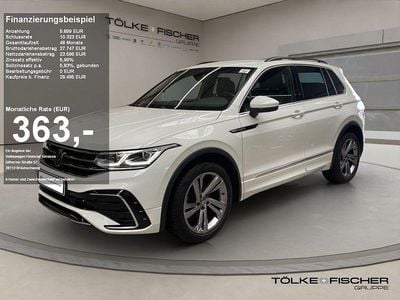 Usata VW Tiguan R-line 150 CV (110 kW) 2022 Bianco SUV