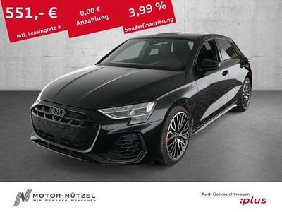 Mythosschwarz metallic Gebraucht 2024 Audi S3 Ambiente Limousine | 54.630 €