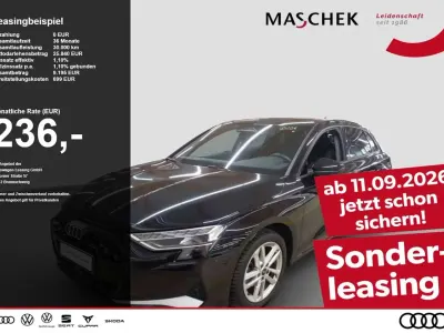 Gebraucht Audi A3 Comfort 150 PS (110 kW) 2025 Schwarz Limousine