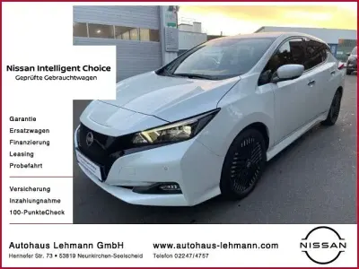 Gebraucht Nissan Leaf N-Connecta 110 kW (150 PS) 2022 Weiß Kleinwagen