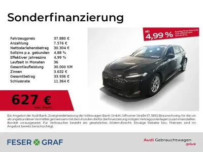 Gebraucht Audi A5 Ambiente 150 PS (110 kW) 2025 Mythosschwarz metallic Kombi