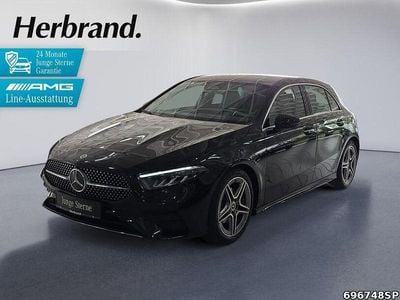 Gebraucht Mercedes A200 AMG 150 PS (110 kW) 2024 Unilack nachtschwarz Limousine