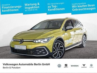 Usata VW Golf Alltrack 200 CV (147 kW) 2023 Giallo Station wagon