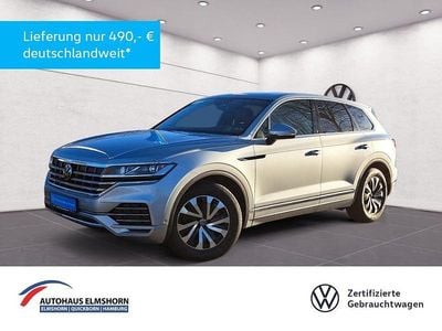 Silber Gebraucht 2023 VW Touareg Elegance SUV | 52.420 € (Fairer Preis)