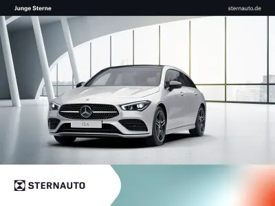 Gebraucht Mercedes CLA200 Shooting Brake AMG 163 PS (119 kW) 2022 Digitalweiß Kombi