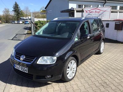 Gebraucht VW Touran Highline 140 PS (102 kW) 2006 Schwarz Van / Kleinbus