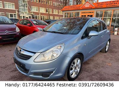 Blau Gebraucht 2007 Opel Corsa Limousine | 1.490 € (Guter Preis)