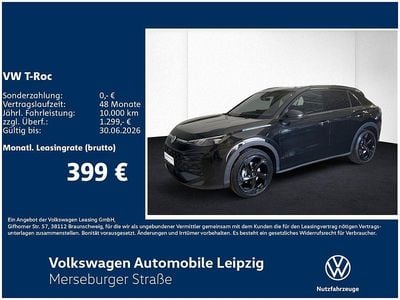 Ny VW T-Roc Sound 150 HK (110 kW) 2026 Sort SUV