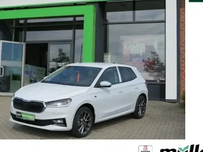 Gebraucht Skoda Fabia Tour 95 PS (69 kW) 2025 Weiß (moonweiss perleffekt) Kleinwagen