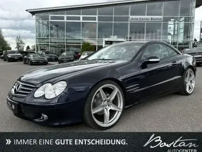 Gebraucht Mercedes SL350 245 PS (180 kW) 2003 Blau Cabrio