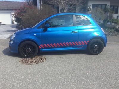 Gebraucht Fiat 500S S 105 PS (77 kW) 2014 Blau Kleinwagen