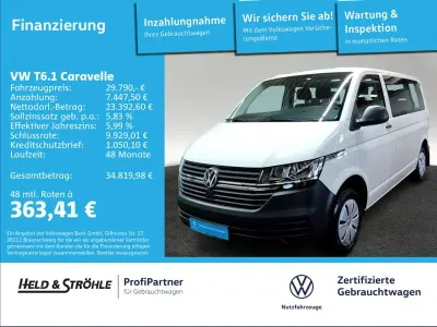Gebraucht VW Caravelle Trendline 110 PS (80 kW) 2022 Candyweiß Van