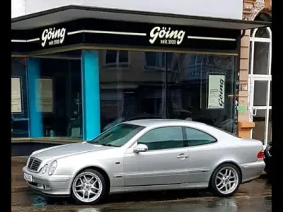 Gebraucht Mercedes CLK320 2000 Silber Coupé