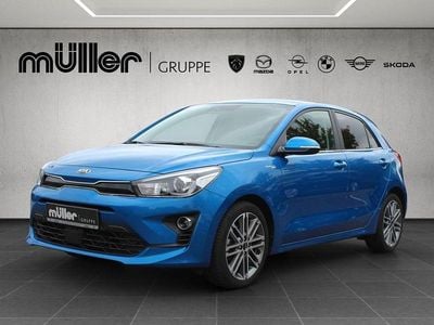 Gebraucht Kia Rio Platinum Edition 120 PS (88 kW) 2021 Blau Limousine