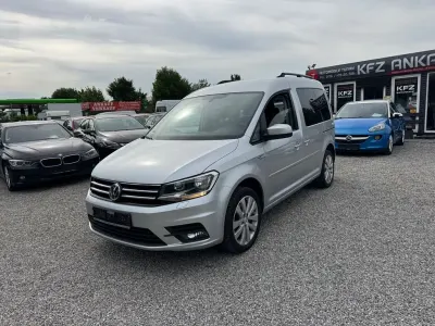 Gebraucht VW Caddy Comfortline 150 PS (110 kW) 2016 Silber Van / Kleinbus