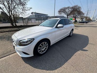 Usata Mercedes C220 194 CV (142 kW) 2019 Bianco Station wagon