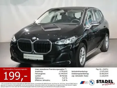 Gebraucht BMW 216 Active Tourer 122 PS (89 kW) 2023 Schwarz Van / Kleinbus
