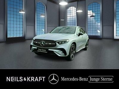 Gebraucht Mercedes GLC220 Night 197 PS (144 kW) 2024 Silber Coupé