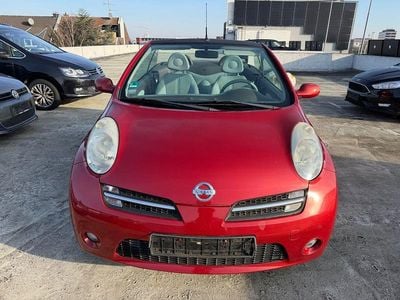 Rot Gebraucht 2007 Nissan Micra C+C Premium Edition Cabrio | 2.790 € (Fairer Preis)