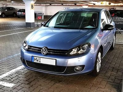 Gebraucht VW Golf VI Style 122 PS (89 kW) 2011 Blau Kleinwagen