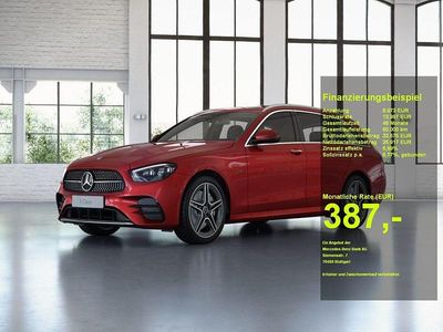 Gebraucht Mercedes E300 Avantgarde 194 PS (142 kW) 2021 Rot Limousine