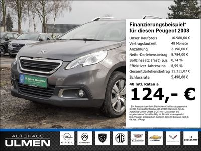 gebraucht Peugeot 2008 Business-Line 1.6 VTi Navigationssystem Alu Klima+Sitzheizung Einparkhilfe Tempomat