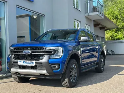 Ny Ford Ranger Wildtrack 241 HK (177 kW) 2026 Blå Pickup / Ladvogn