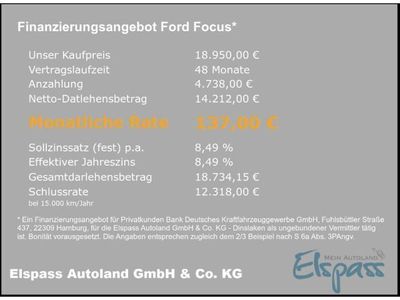 gebraucht Ford Focus ST-Line NAV LED KAMERA ACC SHZ KEYLESS TEMPOMAT LHZ APPLE/ANDROID